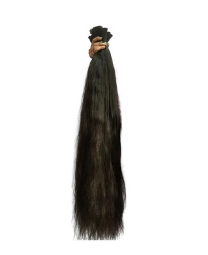 Silky Human Hair - Color: Black