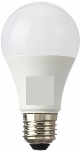 LED Bulb - 5W Round Cool Daylight | Ceramic Body, B22 Base, White Design