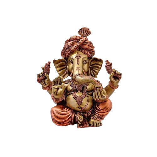 Brass Ganesha Statue - Feature: Acid Resistant