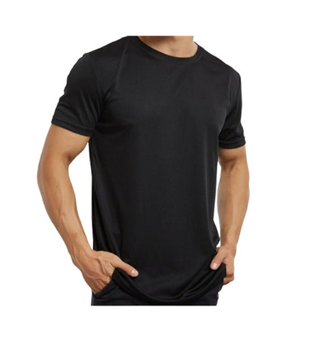 Casual T Shirts - Cotton Customized Size Black Color | Short Sleeve O-Neck Breathable Skin-Friendly Regular Fit for Summer Wear