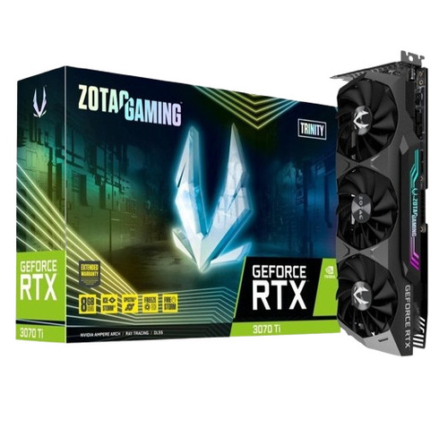 Zotac Rtx 3070Ti Trinity 8Gb Graphic Card - Application: Computer