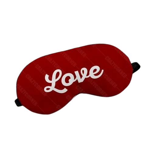 Maroon Sleeping Eye Mask - Cotton Fabric Custom Size 100% Pure | Lightweight Breathable Reusable Anti-Bacterial