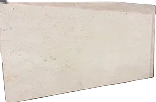 Vanilla White Travertine Marble Slab - Various Sizes Available, Polished Finish, Anti Skid, Long Lasting Durability, Elegant White Color