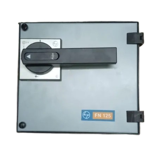 Main Switch - Metal and Plastic Construction, Rust Free and Corrosion Resistant, Gray and Black Color, New Industrial Grade