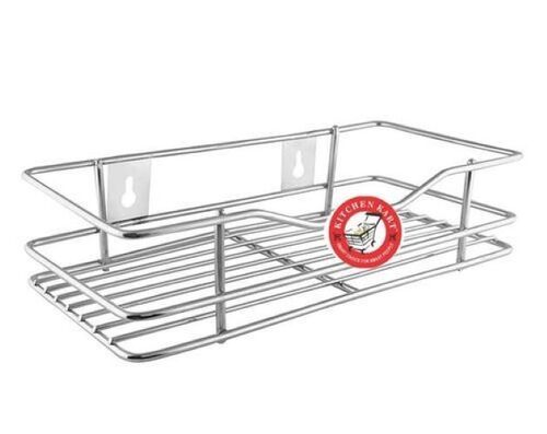 Stainless Steel Kitchen Storage Rack - Height: 12 Inch (In)