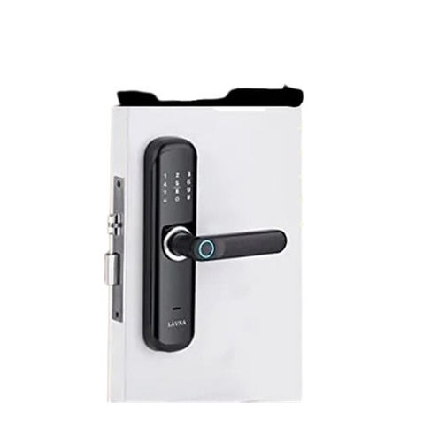 Digital Door Lock - Superior Quality Modular Aluminum Design | Easy to Install, Antique Finish, Black & Gray Color, Waterproof, Key & Password Unlock