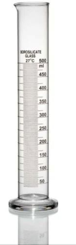 Cylindrical Borosilicate Glass