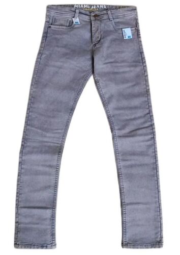 Denim Jeans - Denim, Grey Color | Stylish Design, Versatile Wear, Classic Cut, Sturdy Stitching, Breathable Material, Trendy Colors, Relaxed Fit, Waterproof, Cool Dry, Reversible, Washable, No Fade