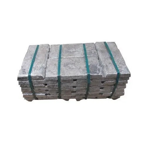 High Grade Zinc Ingots - Color: Metallic