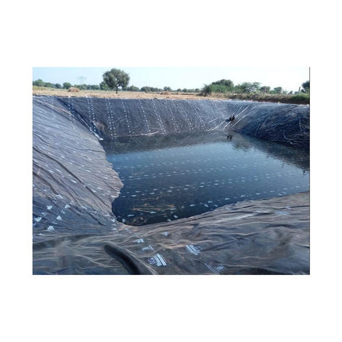 Plain Agricultural Pond Liners - Color: Black