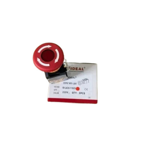 Illuminated Emergency Push Button - Material: Abs La 38