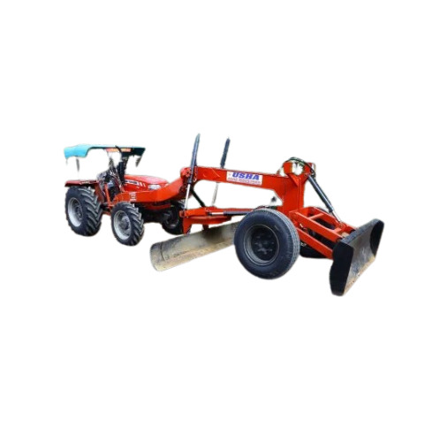 Massey Ferguson 9500 Fitted Grader - Color: Red & Customized