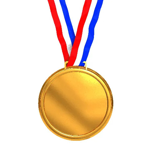 Sports Medals - Die Casting Metal, Round Shape | Polished Finish, Gold Plated, Silver Plated, Bronze Plated, Ideal for Games and Activities