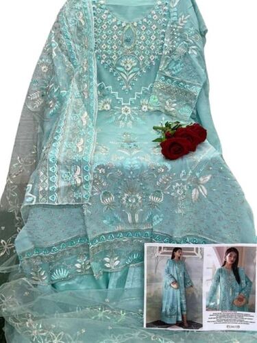 Designer Georgette Salwar Kameez - Color: Na