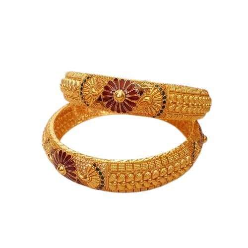 Golden Bangles - Color: Gold