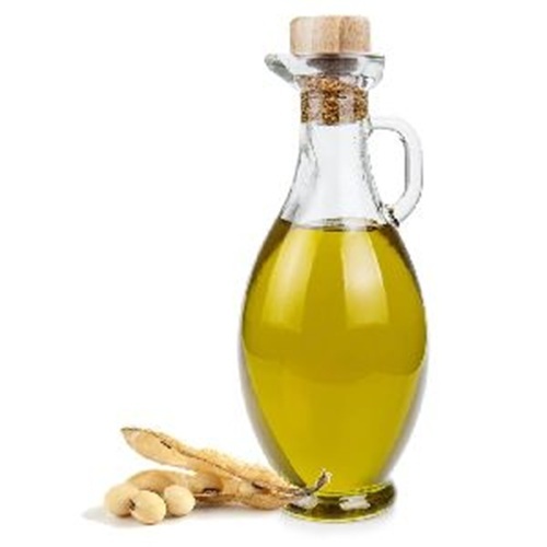 Refined Soya Oil - 1 Liter Liquid, 100% Pure Cold Pressed, Organic Hydrogenated Cooking Oil for Home and Restaurant