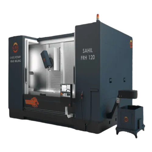 5-Axis Cnc Vmc With Rotary Head Frh 120