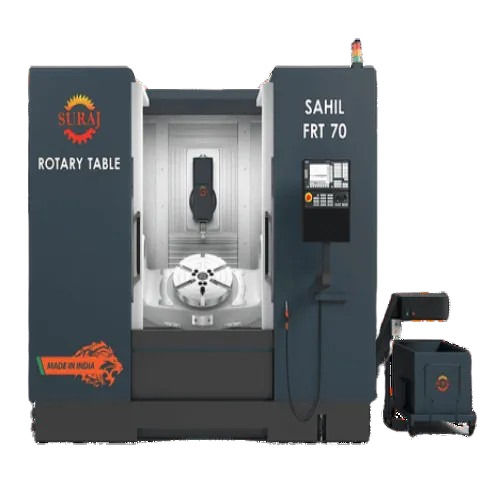 5-Axis Cnc Vmc With Rotary Table Frt 70 - Color: Green