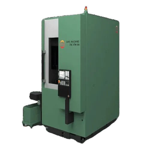 Cnc Vertical Turn Mill (Turret) Vtm 600 - Color: Green