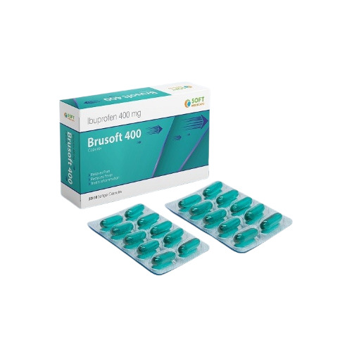 Brusoft-400 Soft Gelatin Capsules - Drug Type: General Medicines