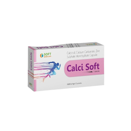 Calci Soft Soft Gelatin Capsules - Drug Type: General Medicines