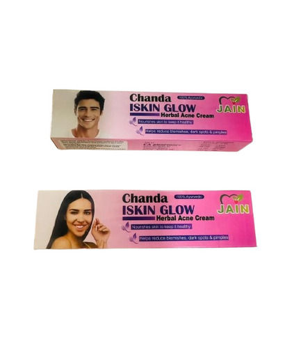 Ayurvedic Iskin Acne Glow Cream - Age Group: All