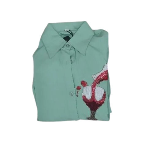 Mens Fashion Shirt - Color: Green