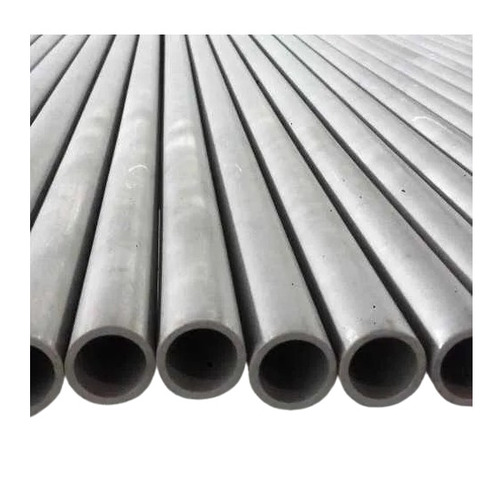 Mild Steel Round Pipe - Stainless Steel, Standard Size, Silver Color | Higher Strength, Long Life, Superior Quality, Ruggedly Built, Corrosion and Water Resistant