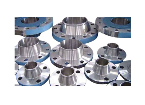 Stainless Steel Forged Flanges - Standard Size, Silver Polished Finish | Higher Strength, Corrosion and Rust Resistance, Easy to Use