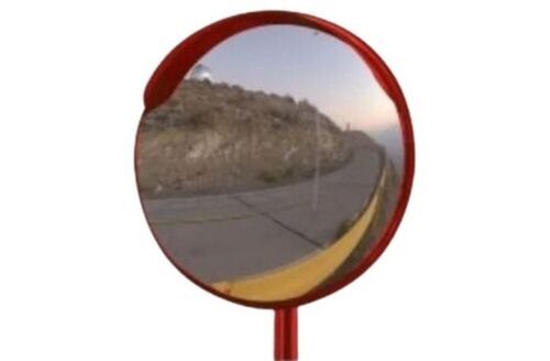 Traffic Convex Mirror - Material: Fiber Moulded