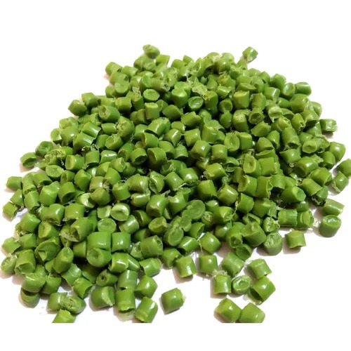 Light Green PP Granules - Industrial Grade, Recycled Material, Eco-Friendly | Color: Light Green, Type: PP, Application: Plastic Industry