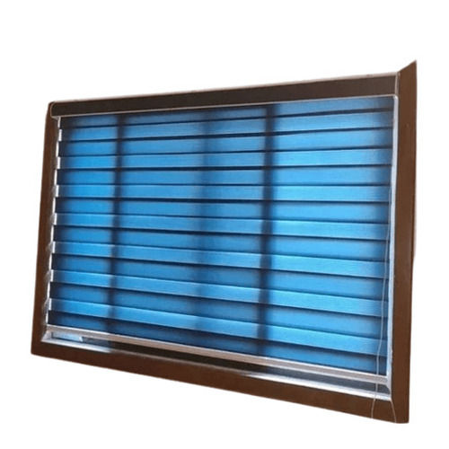 Vertical Window Blinds - Higher Strength, Solid Rectangular Shape, Blue | Modern Design, Eco Friendly, Anti-Bacteria, Easily Assembled, Perfect for Hotels and Offices