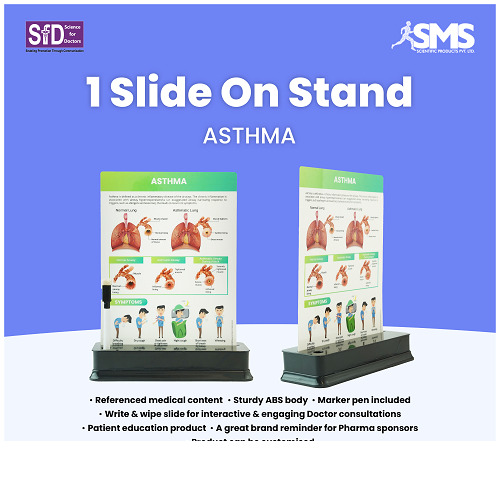 1 Slide on Stand - Asthama