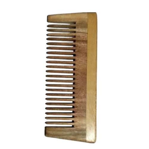 Brown Neem Wood Hair Comb