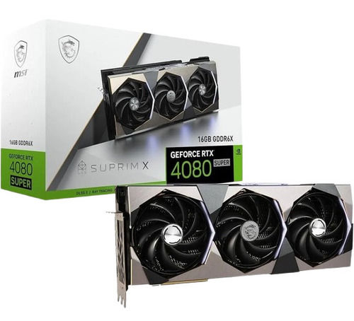 Msi Geforce Rtx 4080 Super Graphic Card - Color: Silver