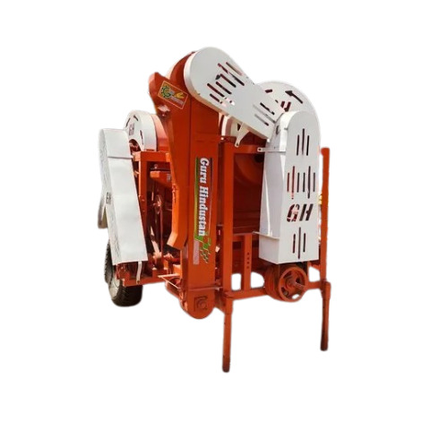 Back Basket Thresher - Color: Red And White