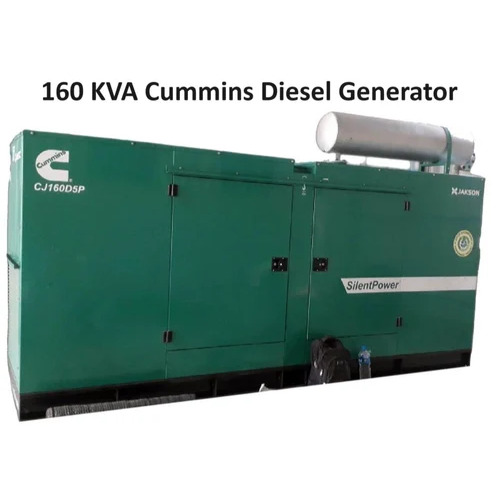 160 Kva Cummins Diesel Generator - Color: Green