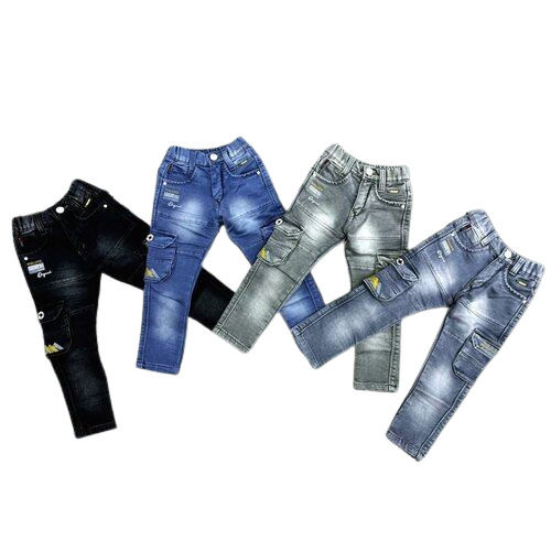 Dyed Kids Jeans - Age Group: 9-10 Years