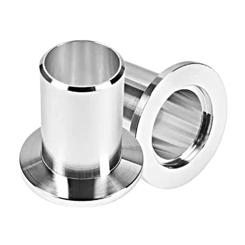 Stainless Steel Short Stub End - Color: Silver