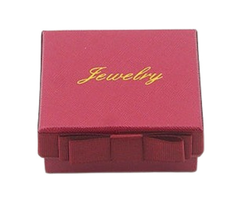 Fancy Gift Box - Paper Material, Customized Size, Red Color | Fine Finished, Durable, Matt Lamination, Rectangular Shape, Silkscreen Printing