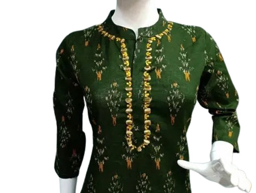 Ladies Kurti - Color: Green