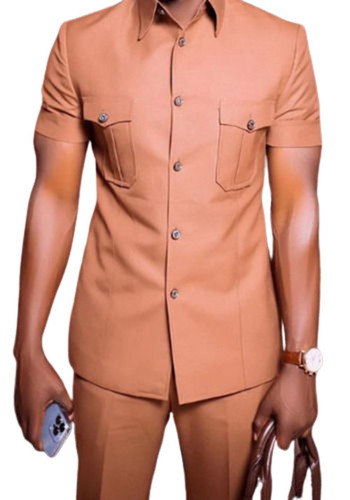 Safari Suit - Color: Brown