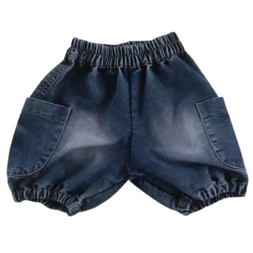 Kids Denim Shorts - Color: Blue