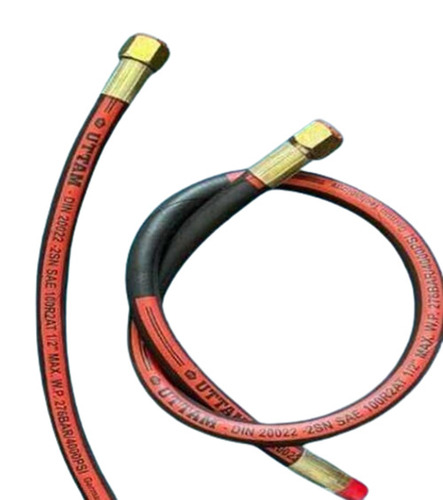 Flexible Hose Pipe - Stainless Steel SS316, 3 Meter Length, Multi-Color, Mill Finished, Round Shape, Industrial Usage, Warranty Included