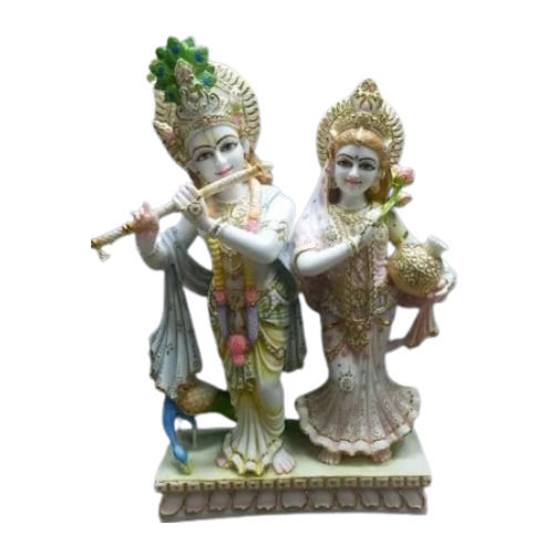 Marble Radha Krishna Statue