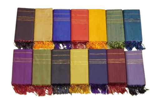 Pattu Saree  - Color: Country Of Origin: Made In India  Set Content: With Out Blouse Piece  Pattern: Plain