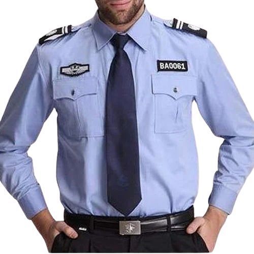 Security Guard Uniform - Color: Blue