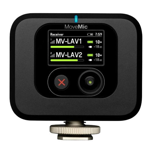 Shure Movemic Wireless Lavalier Microphones - Color: Black