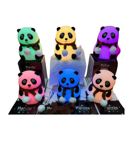 Silicon Panda Night Lamp - Color: Multicolor