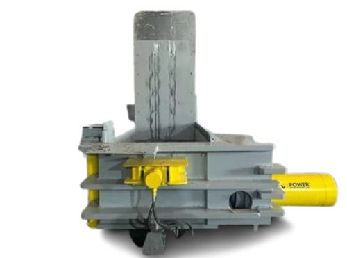 Aluminum Scrap Baler - Color: Yellow